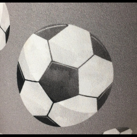 NEW Women Soccer Ball Leggings Yoga Waist Size TC - Picture 6 of 10